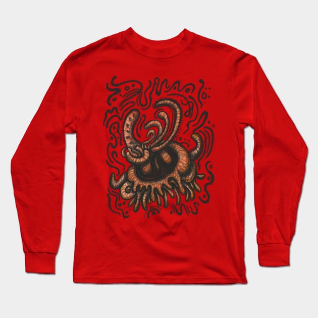 Ritualistic Eb Long Sleeve T-Shirt by tangledtether